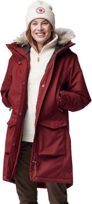 Fjällräven FJALLRAVEN Nuuk lite parka W 87161 347 bordeaux red M
