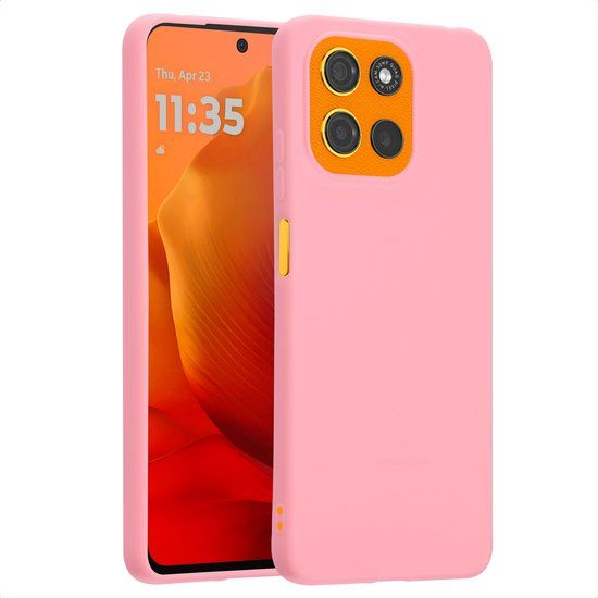 imoshion Color Backcover - Geschikt voor Motorola Moto G15 / G15 Power - Bubblegum Pink