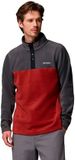Columbia Steens Mountain™ Snap II Fleece Met Halve Rits Rood XL Man