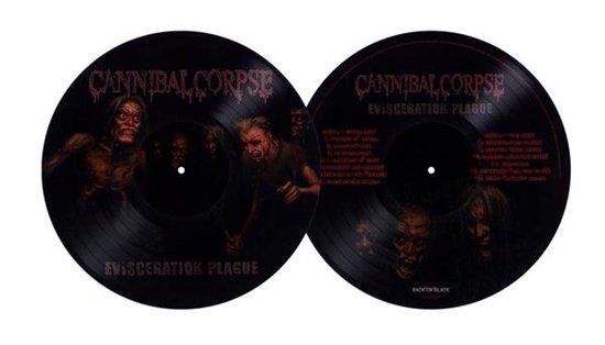 Evisceration Cannibal Corpse Evisceration Plague LP Picture Disc