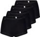 sloggi Dames Maxi slip 4 pack Basic+ zwart