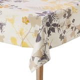 Nydel Dixie Tafelkleed Anti-Stain Coated Acryl Citroen Vierkant 160 x 160 cm