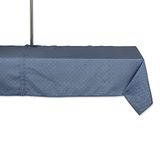 DII Tonal Lattice Tafelkleed, Polyester, Frans Blauw, Rits, 60x120