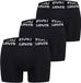 Levi's Repeat Logo boxershorts voor heren (3 stuks), zwart combi, M