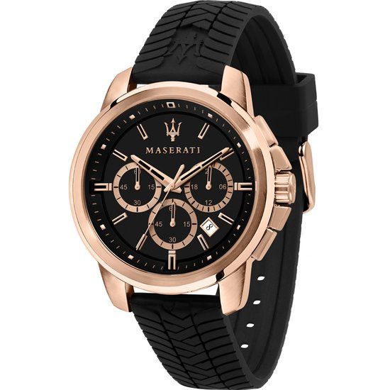 Maserati R8871621012 herenhorloge - Zwart