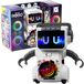 Silverlit Robo Remix wit - Interactieve speelgoedrobot met licht, geluid & muziekspelletjes - Danst op muziek