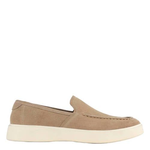 Memphis One suède loafers taupe