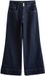 Next - Dames - Zandloperjeans met hoge taille en wijde pijpen - Blauw