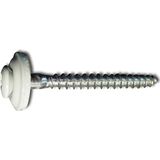 Reisser-Schraubentechnik 11509/4 RAL9002 grijs-wit spenglerschroef 4,5X 80 TX20 roestvrij staal A2 kop gecoat Inhoud: 200 stuks