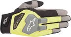 Alpinestars 3552519-155-XXL Gant de sport Noir/Jaune Hommes Adultes