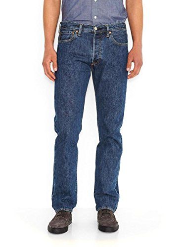 Levi's heren Jeans 501 Original Fit, stonewash., 32W / 34L