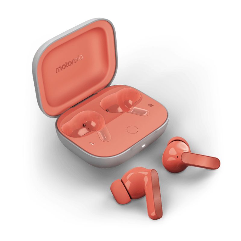 Motorola Moto Buds Draadloze In-ear Hoofdtelefoon - Coral Peach