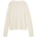Tom Tailor - Gebreide trui met patroon - Maat XL - Whisper White