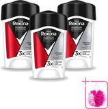 Rexona Men Maximum Protection Intense Sport Anti-Transpirant Stick 45 ml - 3 Stuks
