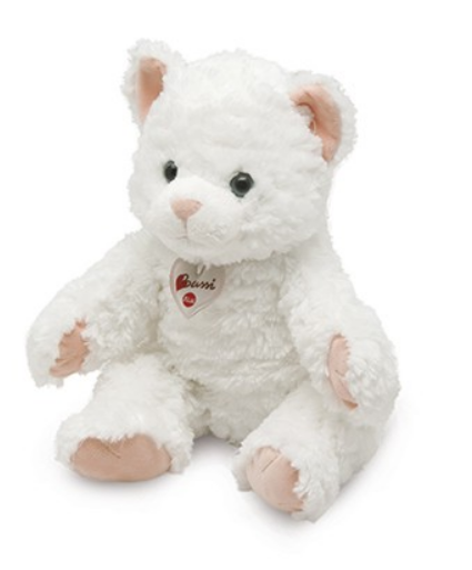 Trudi 11015 Knuffel Wit 20 cm