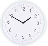 Nedis Wandklok - Modern - Diameter: 36 cm - Stil Uurwerk - Wit