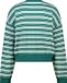 America Today Gestreepte Sweater Kaela Groen Katoen M