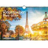 Travel zauber Paris A4-kalender voor 2024