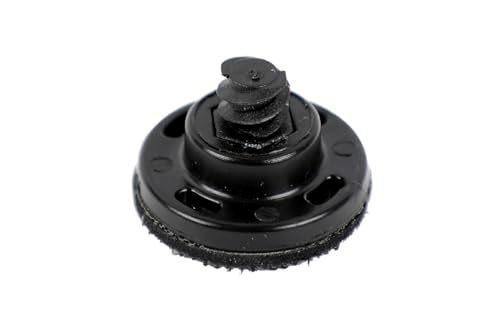 MIRKA ROS150NV Klittenbandbord, hard, Ø 32 mm, ongeperforeerd, met Quick Lock-schroefdraad, voor excentrische schuurbloemen, 5 stuks