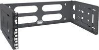 InLine Muurbeugel voor 19 inch componenten | 24-40 cm diep | max. 12 kg | 4U | zwart