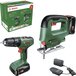 Bosch Accuboormachine met Klopfunctie & Decoupeerzaag Toolkit 18V (2 Accu's) - 06039D810A