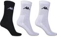 Kappa Chimido sokken (3 paar) zwart/wit 35-38