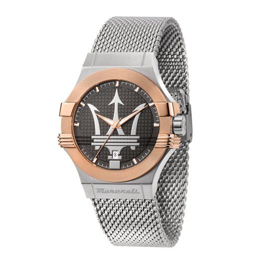 Maserati R8853108007 Herenhorloge - Zilverkleurig - 42 mm