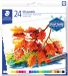 STAEDTLER Design Journey - oliepastels 11 mm - set 24 kleuren