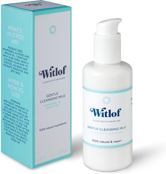 Witlof Skincare Gentle Cleansing Milk Reinigingsmelk 150ml