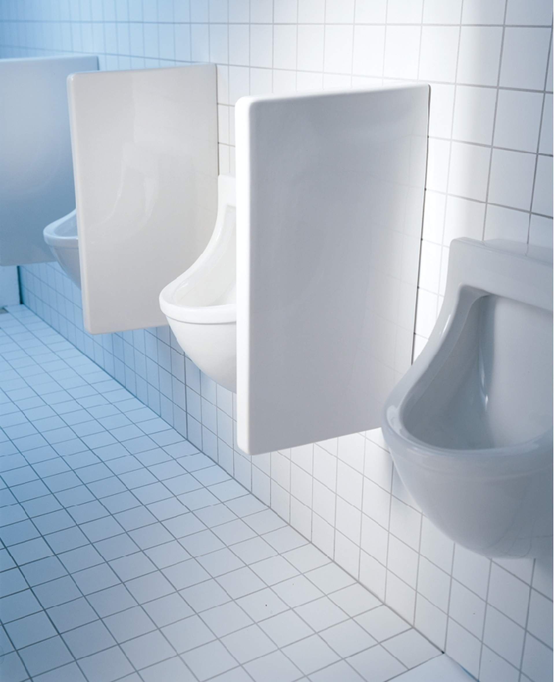 Duravit Starck 3 Urinal Partition - Ceramic - White - 40x70.5cm