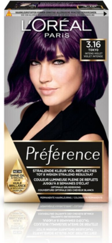 L'Oréal Préférence Infinia 3.16 Deep Purple P38