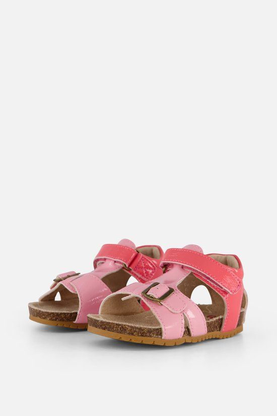Shoesme Bio Sandalen roze Pu - Maat 22