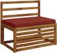 vidaXL - Coussin de banc - VUGHT - Rouge