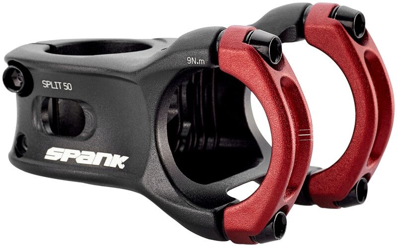 Spank Split 35 Stem Ø35 mm, Black/Red