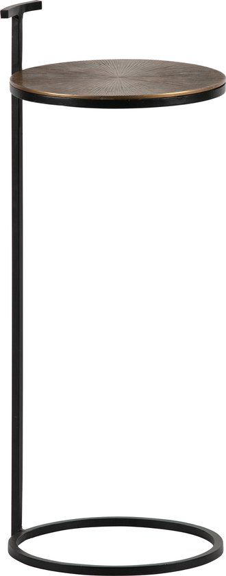 WOOOD Position Bijzettafel - Metaal - Antique Brass - 64x26x26