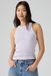 Levi's Débardeur Essential Racer - Femme - S - Violet / Garment Dye Lavender Blue