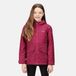 Regatta Bixby wandeljas - jas - kinderen - waterdicht - met fleecevoering - Donker roze