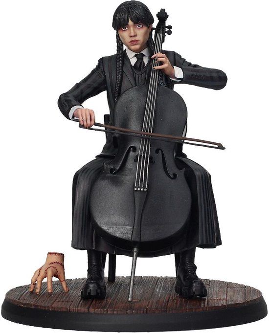 Wednesday Wednesday - Playing Cello Unisex beeld - meerkleurig - Standard