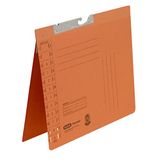 ELBA 100560104 pendelmappen 50 stuks karton commerciële nieting en sleufstansen van 320 g/m² manila-karton oranje