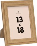 Atmosphera Fotolijstje Classico 13 x 18 cm Naturel Hout Staand en Hangend