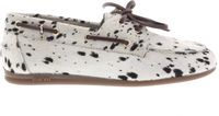Maruti Dames Instappers & Ballerina's Eliza Hairon Dalmatier White Wit - Maat 39