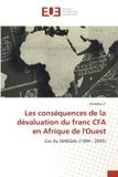 Les Editions Universitaires Europeennes Les conséquences de la dévaluation du franc CFA en Afrique de l'Ouest