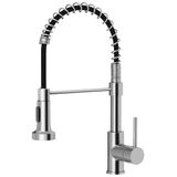 Ibergrif Kitchen Faucet with Removable Remote, Sink Mixer, Steel | 2 Spray Modes, Torneira Cozinha Cold and Warm Water, Single Hole Mount, Easy Installation