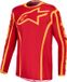 Alpinestars Fluid Apex V2 Motocross-trui - Rood/goud, S