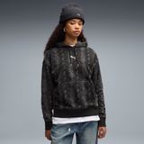 PUMA Hoodie met 'Snake Pack'-print voor Dames, Zwart, Maat S