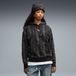 PUMA Hoodie met 'Snake Pack'-print voor Dames, Zwart, Maat S