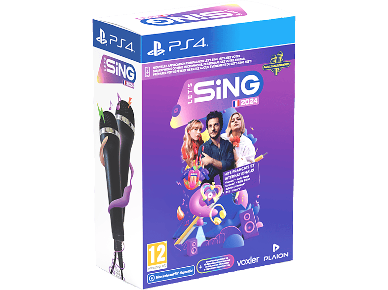 Koch Media Let's Sing 2024 Hits Français Et Internationaux + 2 Micro Fr PS4