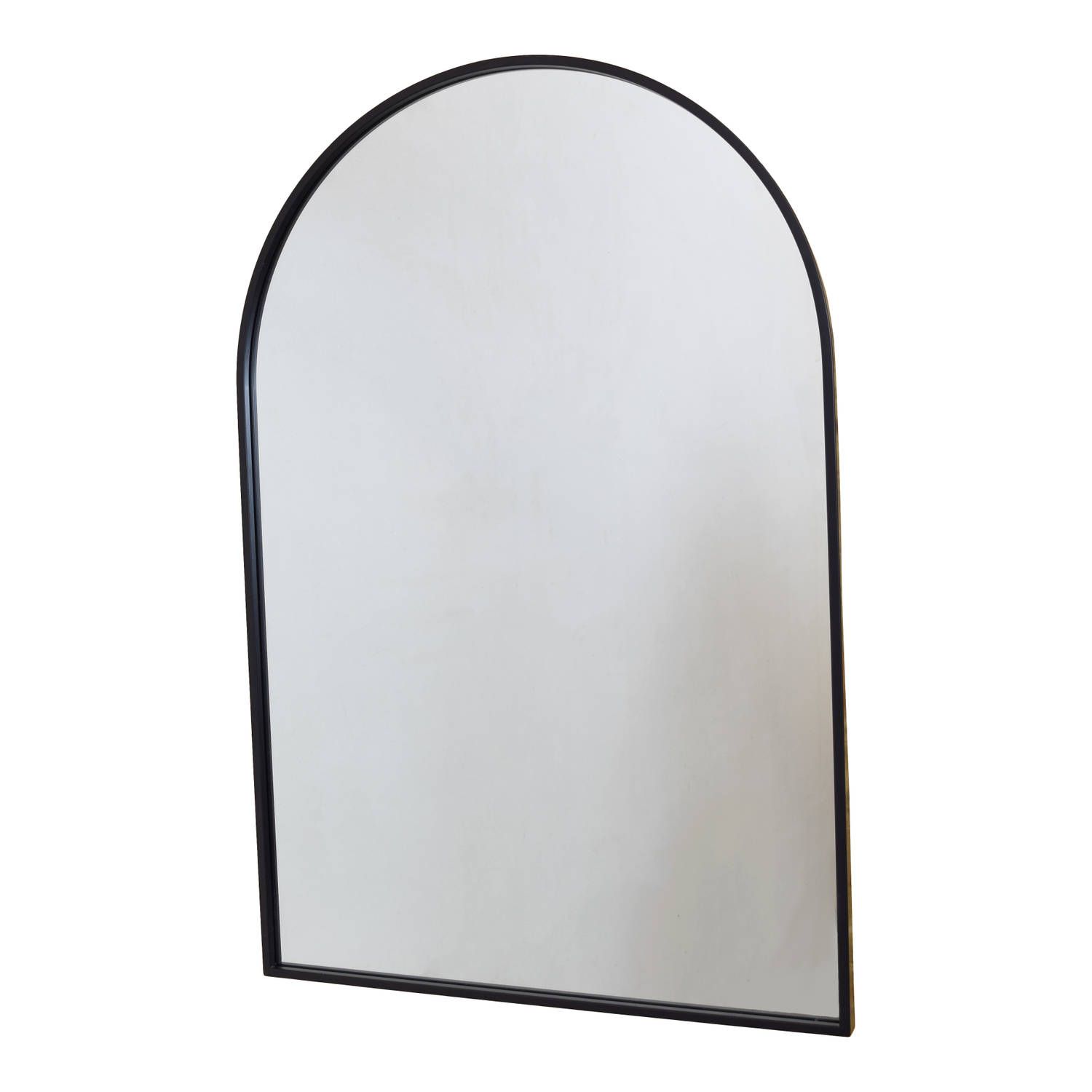 Fragix Ark Wandspiegel - Zwart Metaal - 60x90 - 8720618484567