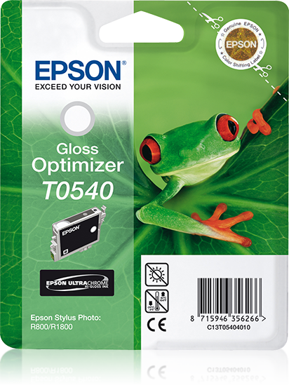 Epson inktpatroon Gloss Optimizer T0540 Ultra Chrome Hi-Gloss single pack / glansverhoger