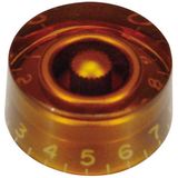 Boston KA-114 Snelheidsknop - Transparant Amber voor Inch-type Potas